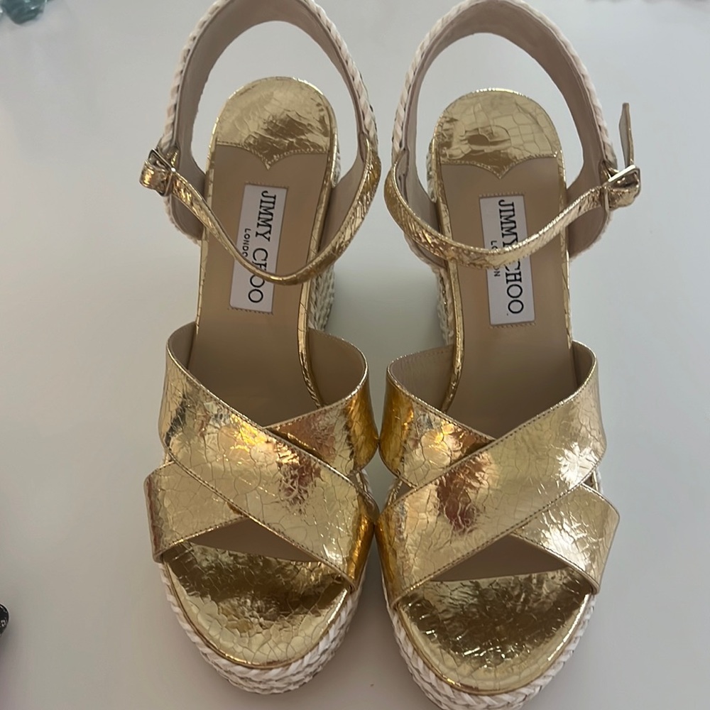Jimmy Choo wedges, brand new, never worn - Picture 1 of 4